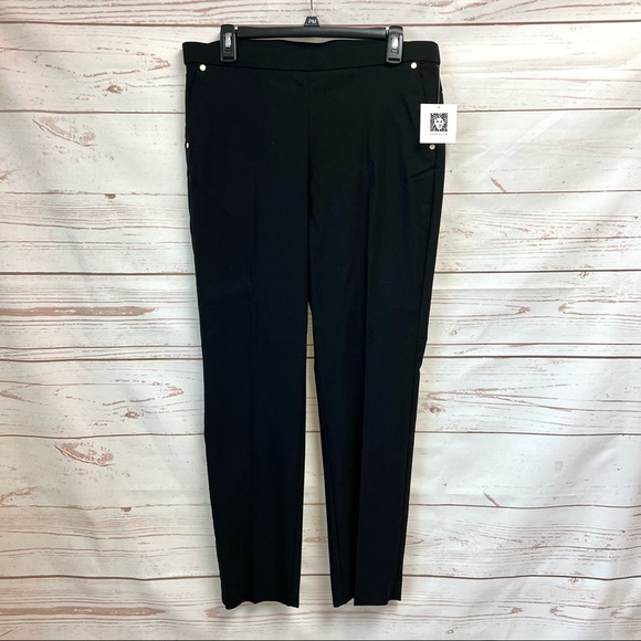 NWT Anne Klein Skinny Stretch Legging Pants - Picture 2 of 9